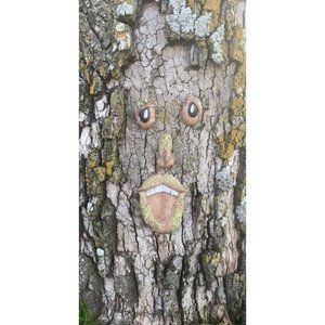 Tree Faces Decor Outdoor, Tree Face Outdoor Statues Old Man Tree Hugger